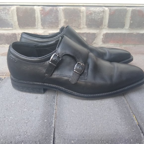 ecco monk strap